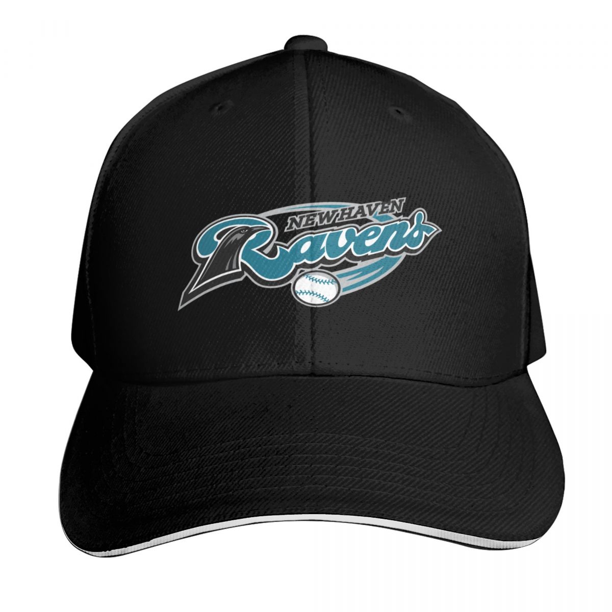 Streetwear Brand Hats - New Haven Ravens Baseball Logo Baseball