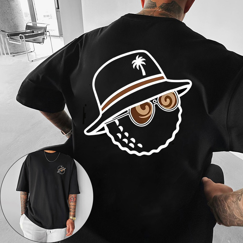 Streetwear Brand Jacket - Unisex Trendy Graphic T-shirt with Bucket