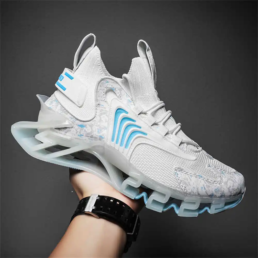 Streetwear Brand Fashion - Blue Slipon Long Pink Boots Light