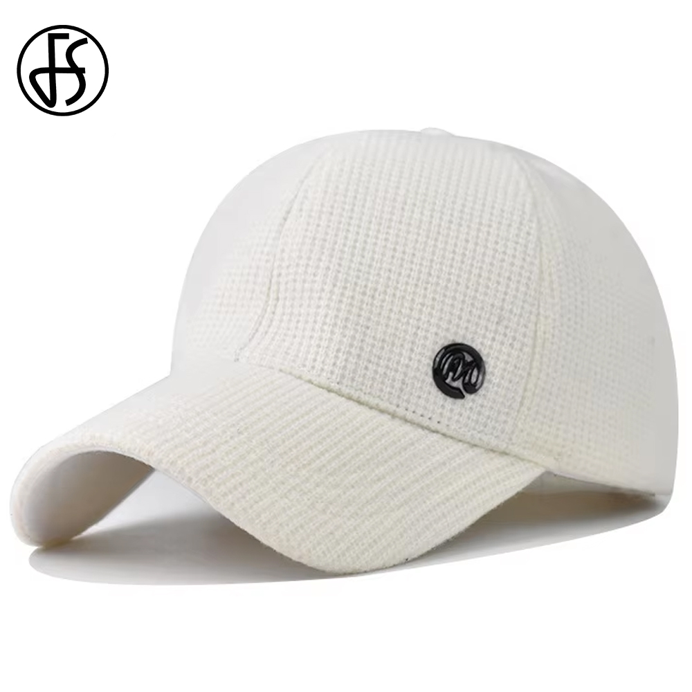 Streetwear Brand Hats - FS Brand White Striped Baseball Caps