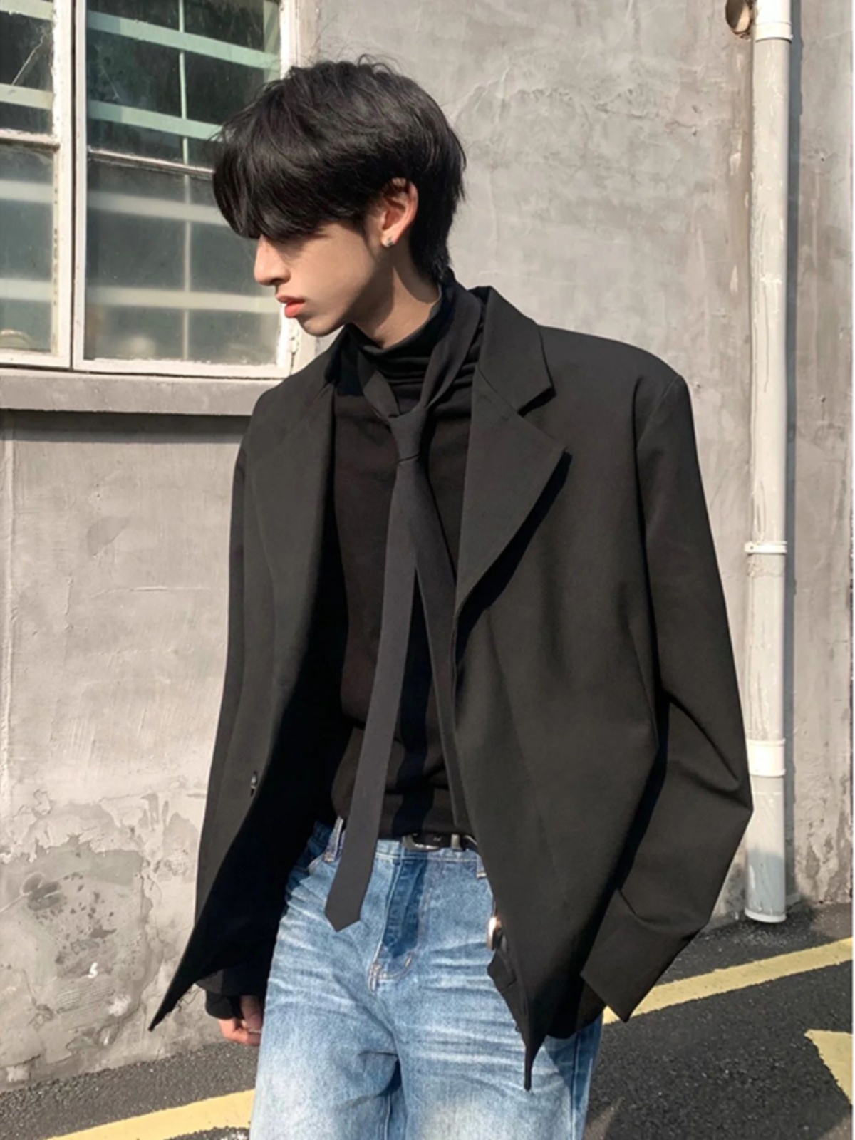 Streetwear Brand Jacket - Cleanfit Casual Style Men's Suit Jacket