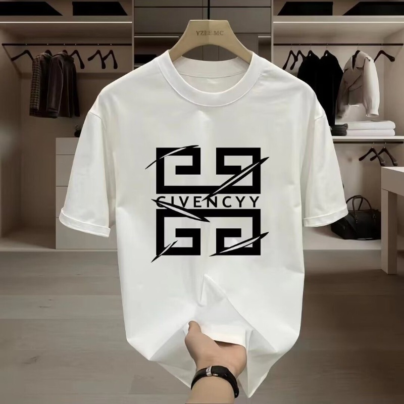 Streetwear Brands Logo - 2026Men's GIVENCY Brand Logo Print T-Shirt