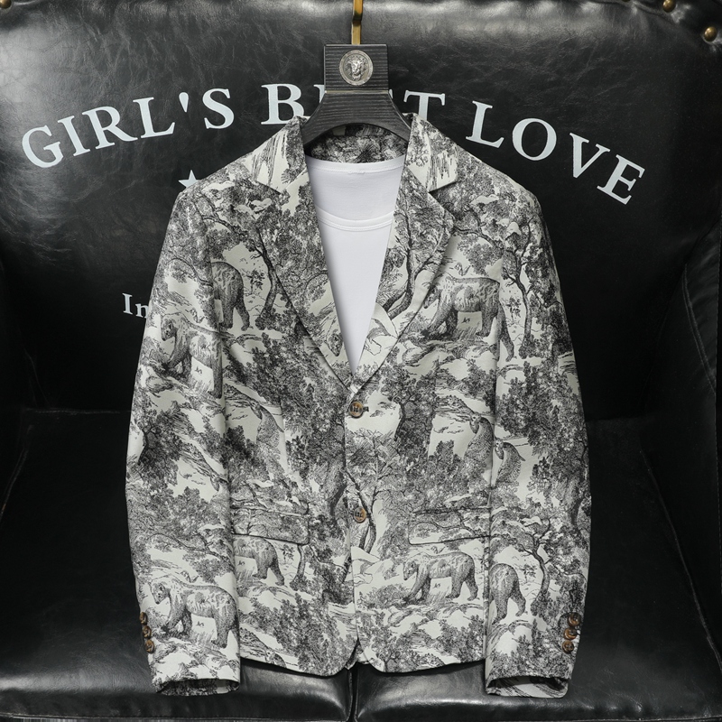 European Style Brand Blazers F - Streetwear Brand Jacket 评论和价格
