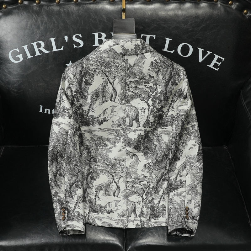 European Style Brand Blazers F - Streetwear Brand Jacket 评论和价格