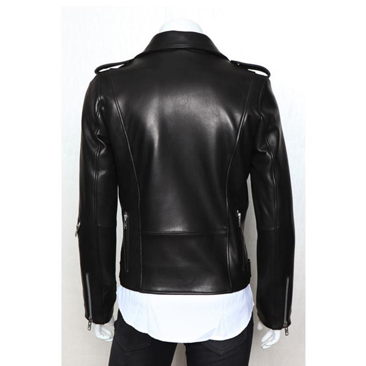 Motorcycle PU Leather Jacket f - Streetwear Brand Jacket 评论和价格