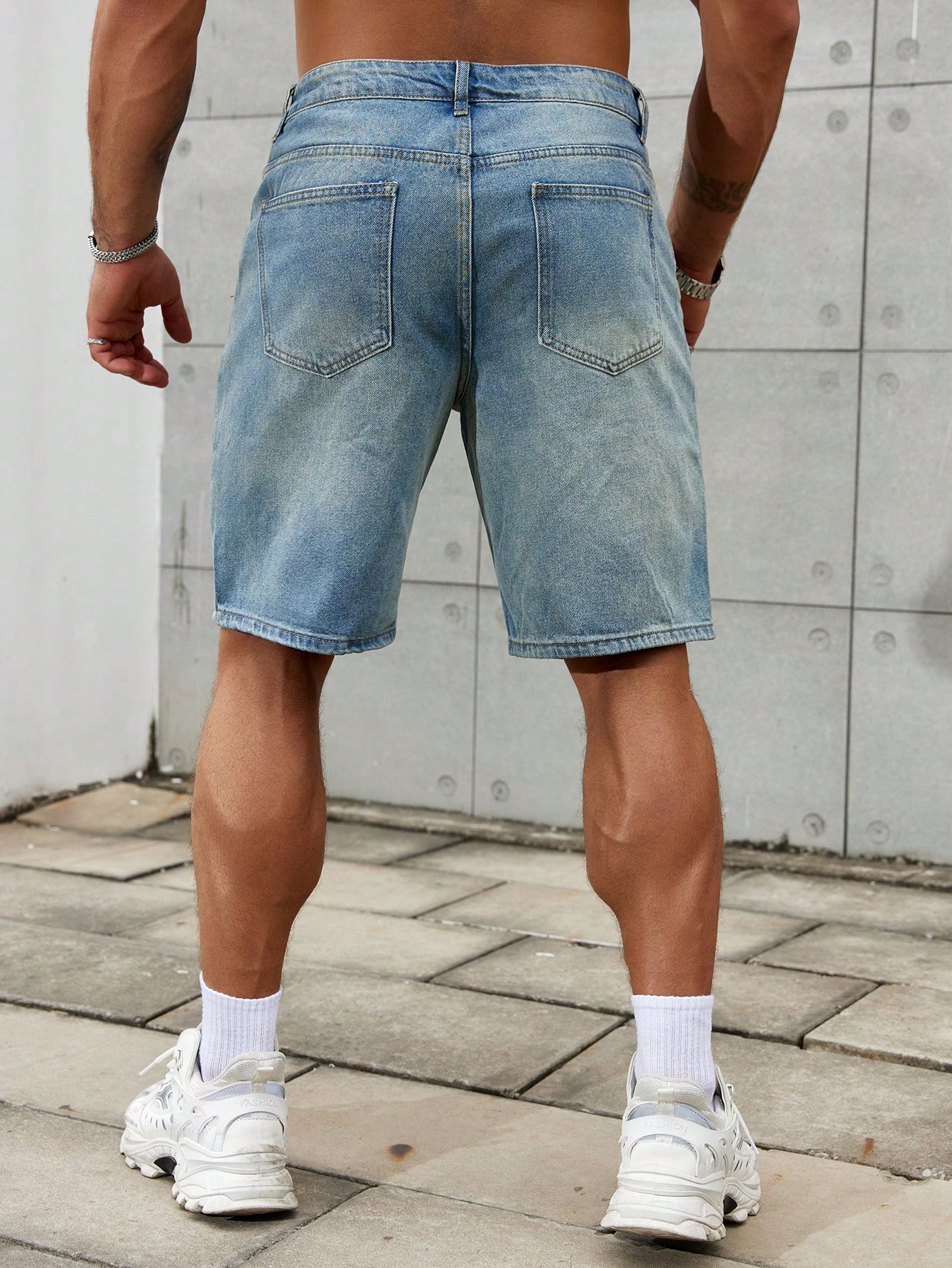 New Fashion Mens Ripped Short  - Streetwear Brand Jacket 评论和价格
