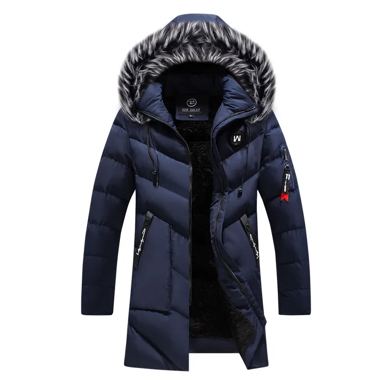 Male Solid Cotton Outwear Coat - Streetwear Brand Jacket 评论和价格