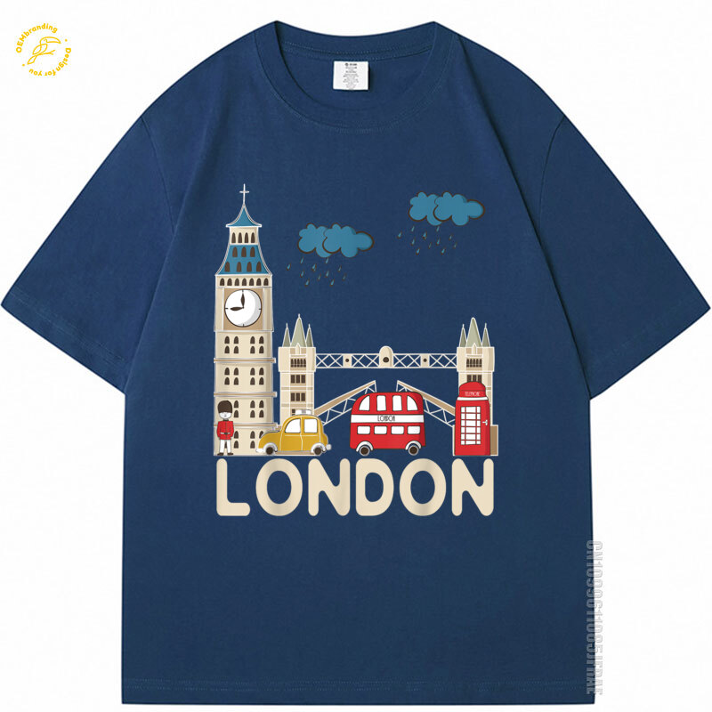 Rainy London Tshirt Cute Souve - Streetwear Brands London 评论和价格
