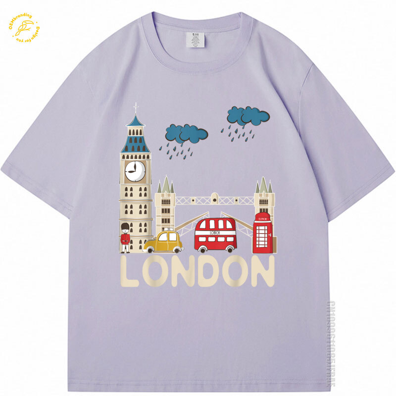 Rainy London Tshirt Cute Souve - Streetwear Brands London 评论和价格