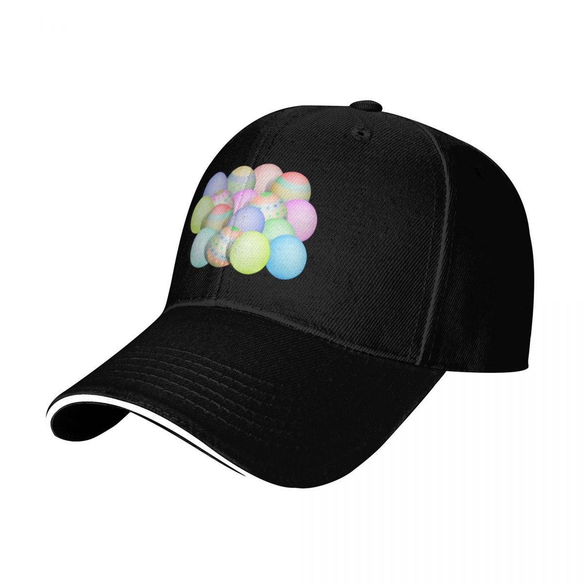 Pastel Colored Easter Eggs Bas - Streetwear Brand Hats 评论和价格