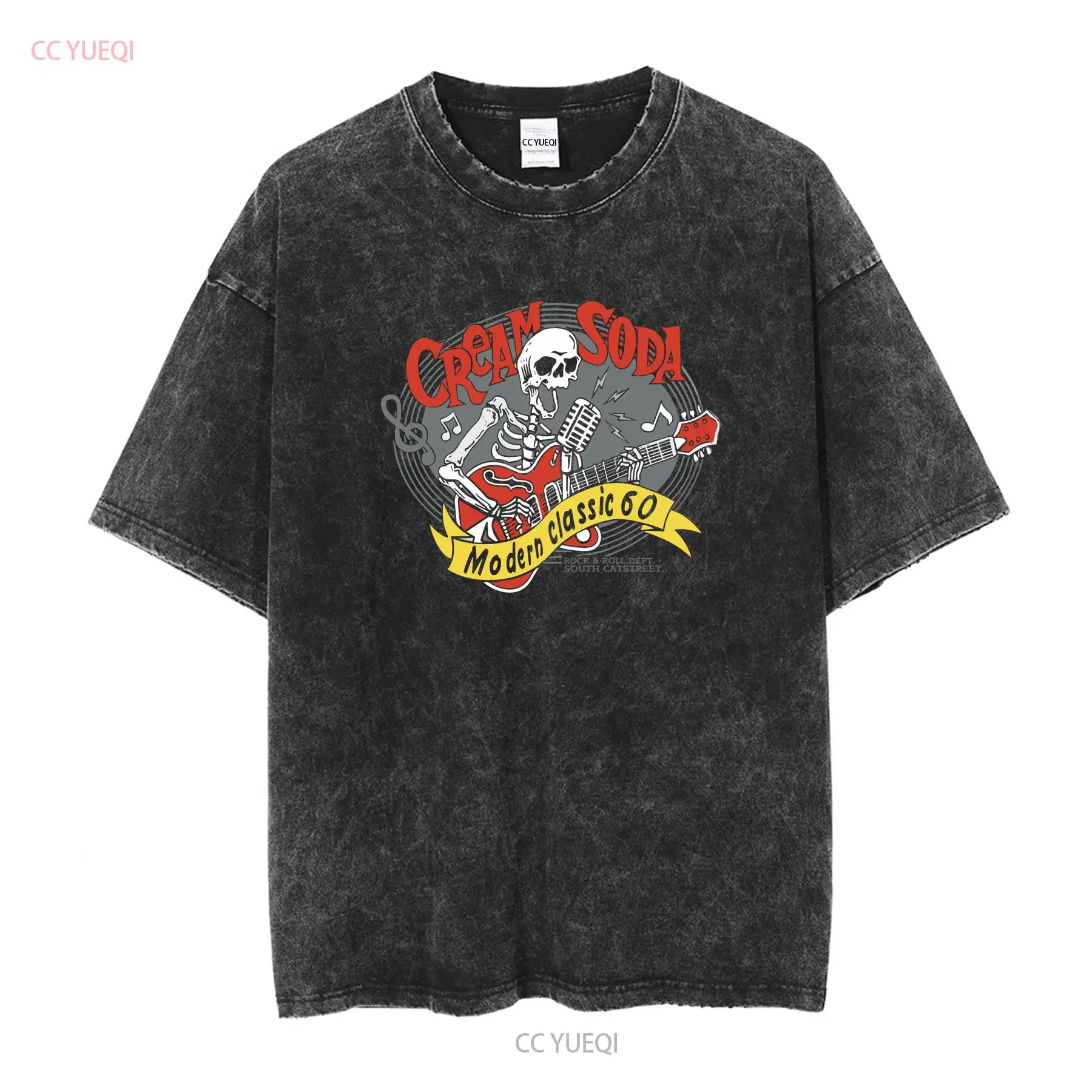 Cream Soda Rock Roll T shirt J - Streetwear Brand Fashion 评论和价格