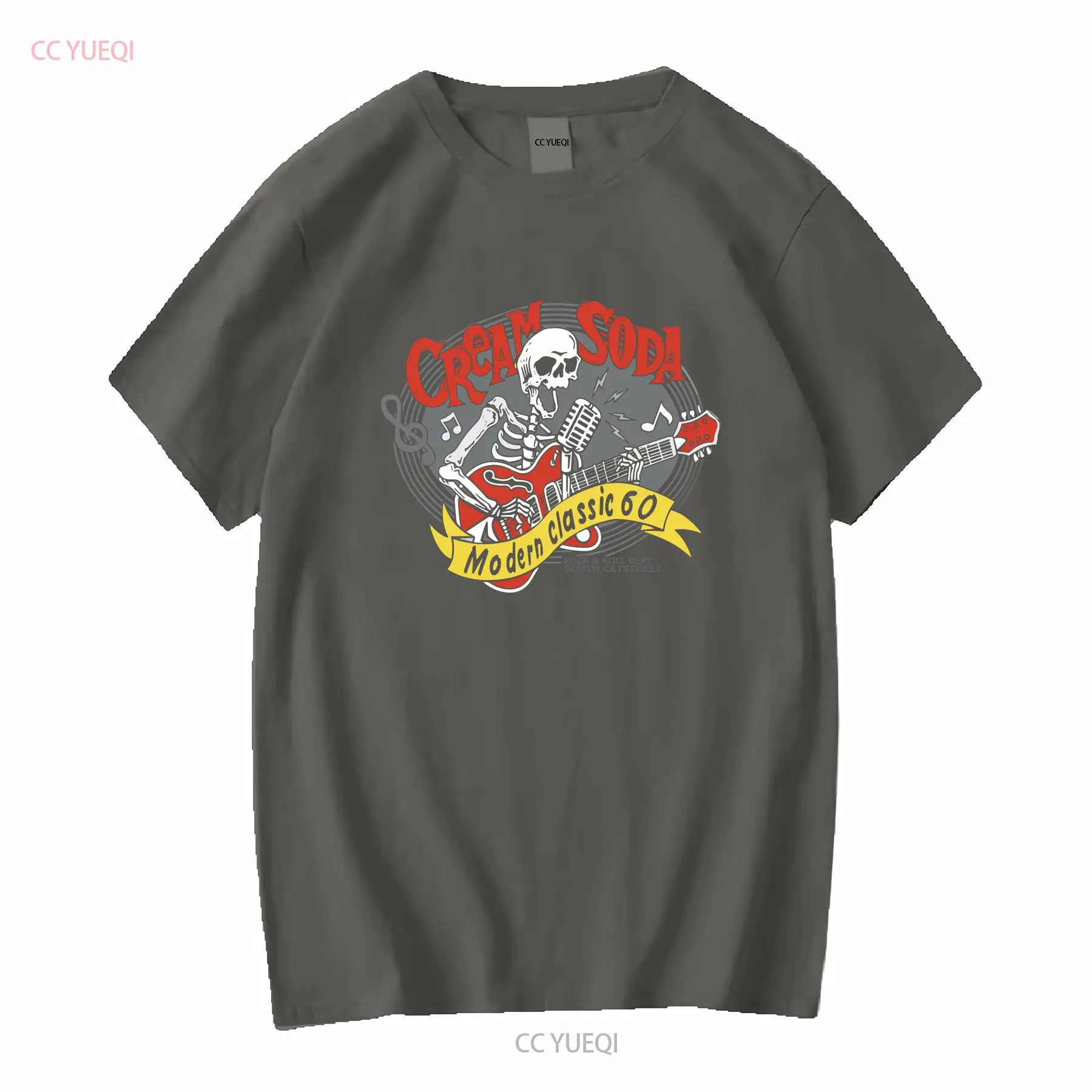 Cream Soda Rock Roll T shirt J - Streetwear Brand Fashion 评论和价格