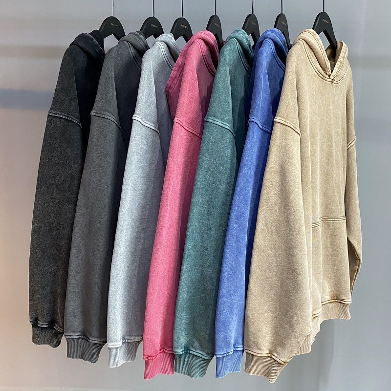 400G American Retro Heavy Swea - Streetwear Brand Jacket 评论和价格