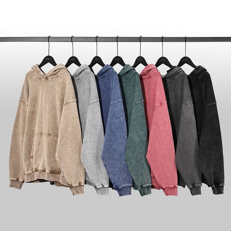 400G American Retro Heavy Swea - Streetwear Brand Jacket 评论和价格