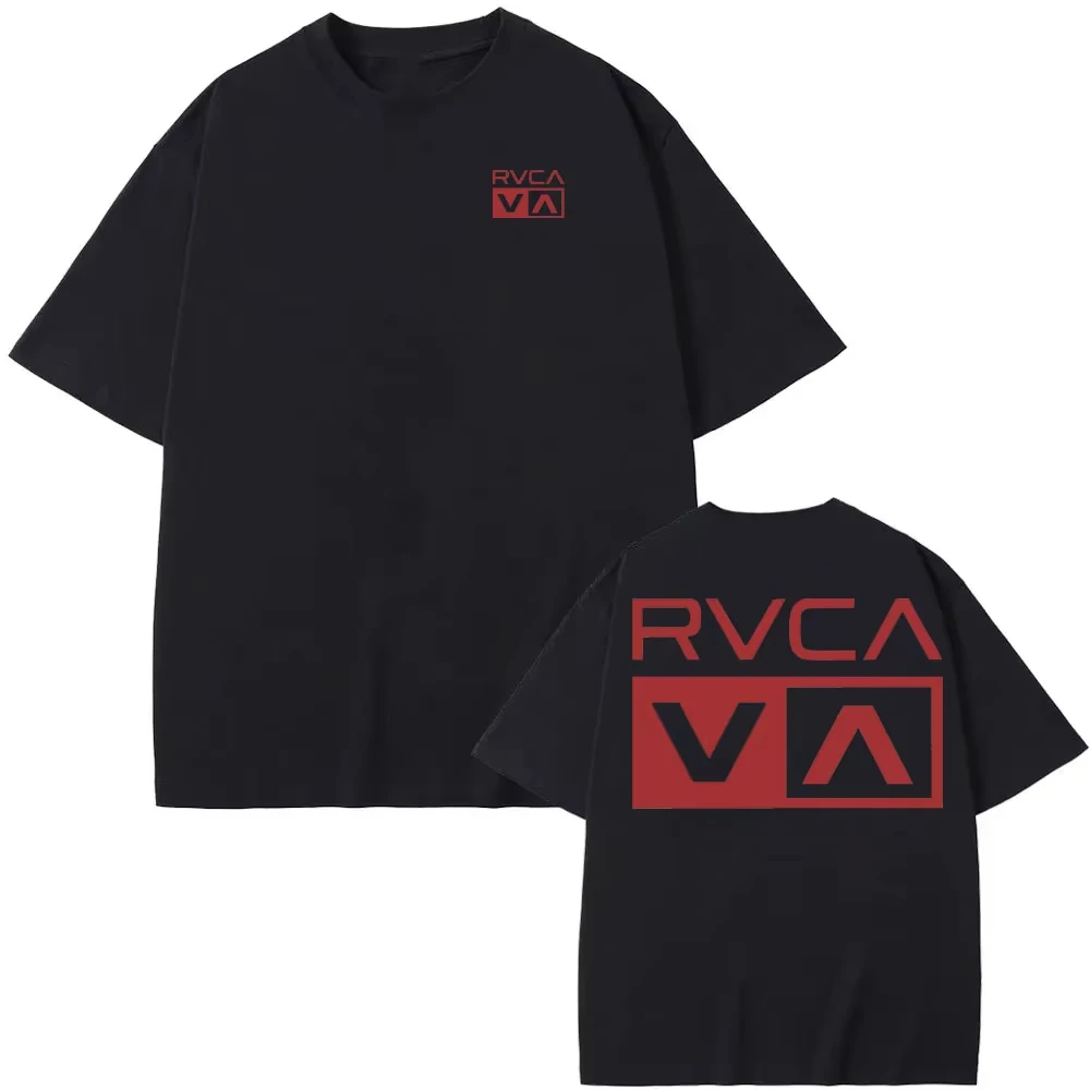 RVCA T Shirt Black Tee Summer  - Streetwear Brand Jacket 评论和价格