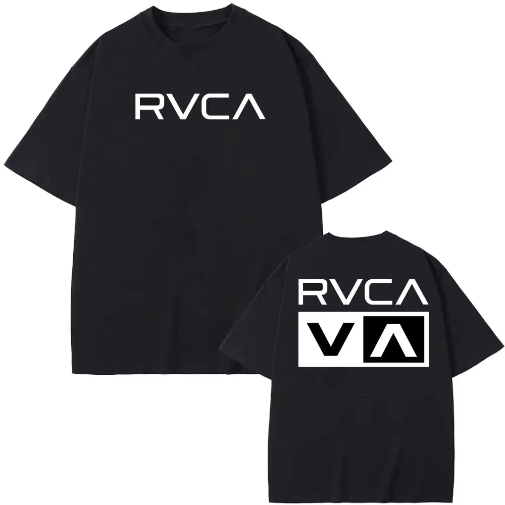RVCA T Shirt Black Tee Summer  - Streetwear Brand Jacket 评论和价格